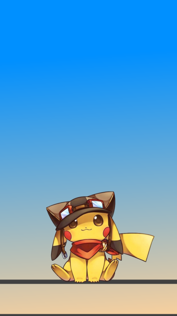 Pokemon pikachu with a cap