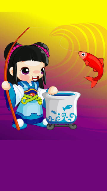 iphone-7-Girl-With-Fish
