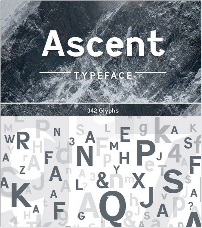 Ascent Typeface
