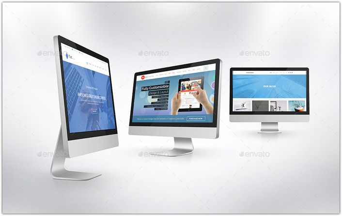 Desktop Website Mock-Up V1