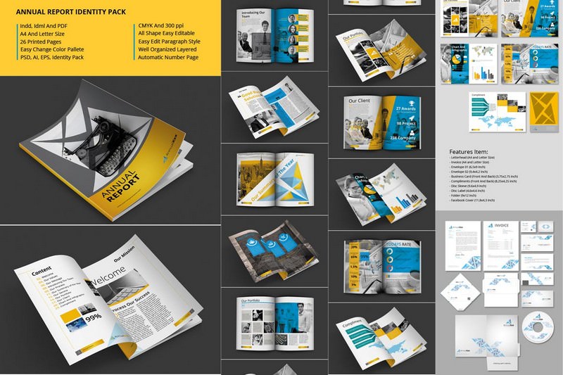 Annual Report Identity Pack