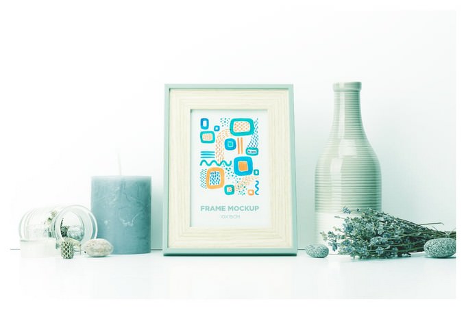 Clean Picture Frame Mockup