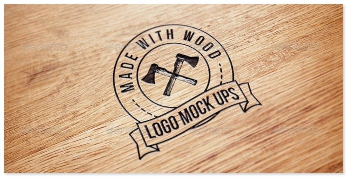 Download 30+ Best Wood Logo Mockups PSD Templates - Templatefor