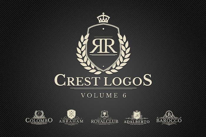 Heraldic Crest Logos Vol.6