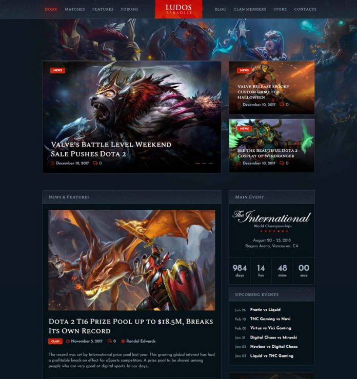 15+ Best Gaming PHP Website Templates 2021 - Templatefor