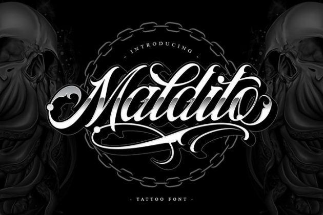 40+ Tattoo Fonts For Your Next Design Project Free & Premium - Templatefor