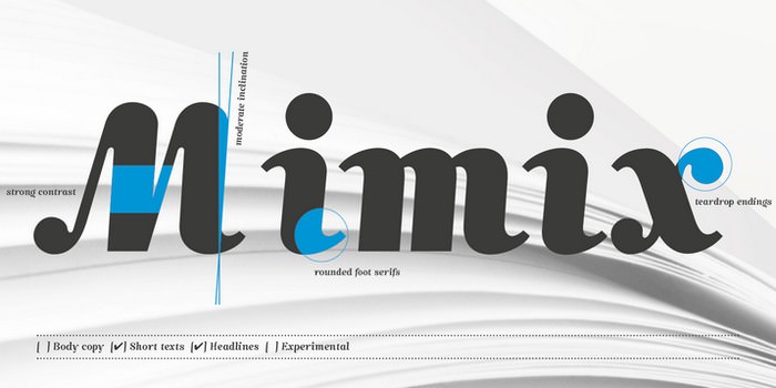 Mimix Font
