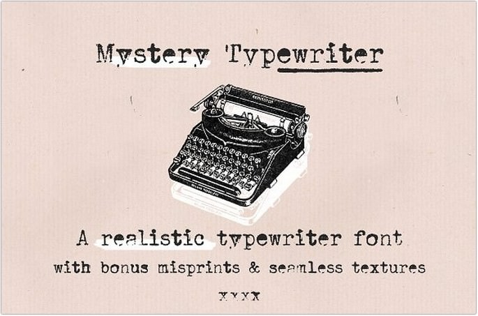 Typewriter Font