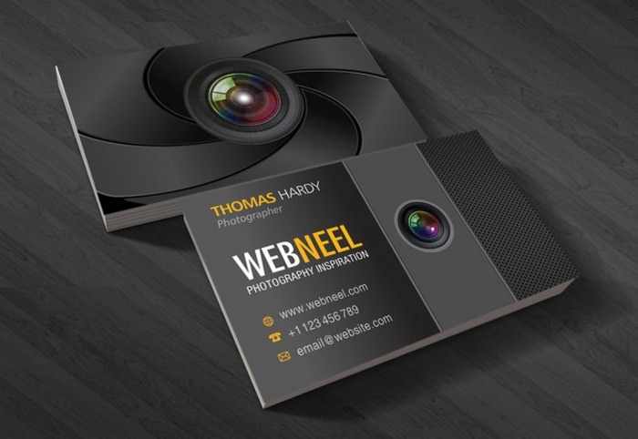 Photography Business Card Design Template