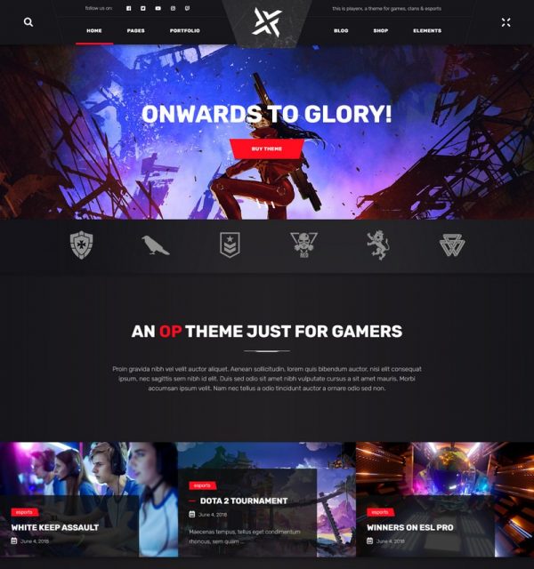 15+ Best Gaming PHP Website Templates 2021 - Templatefor