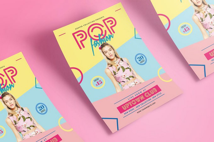 Pop Fashion Flyer