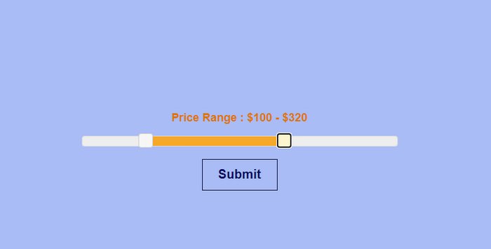 Price Range Slider