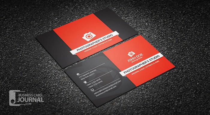 Professional Photography Business Card Template