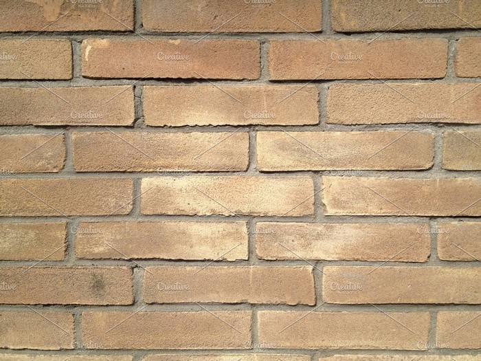 Regular Bronze Bricks - Texture