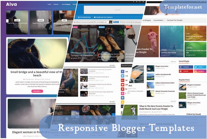 Responsive Blogger Templates