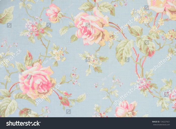 Rose Fabric Background