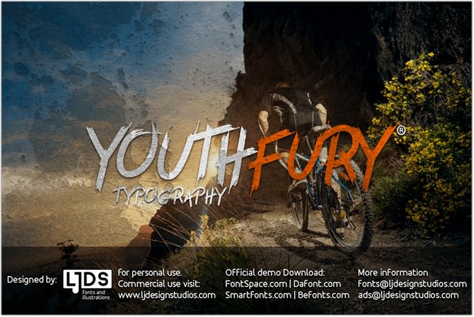 Youth Fury Font