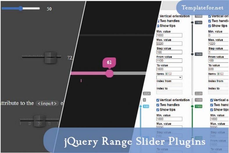 15 New jQuery Range Slider Plugins 2024 Templatefor