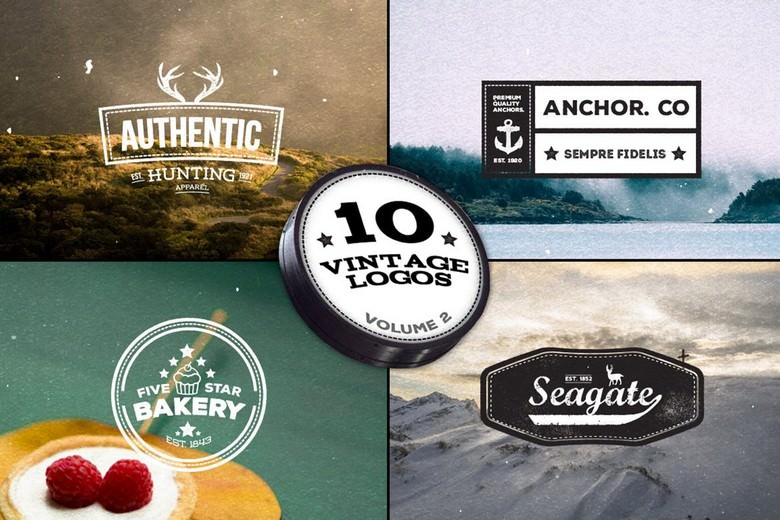 10 Vintage Logos - Volume 2