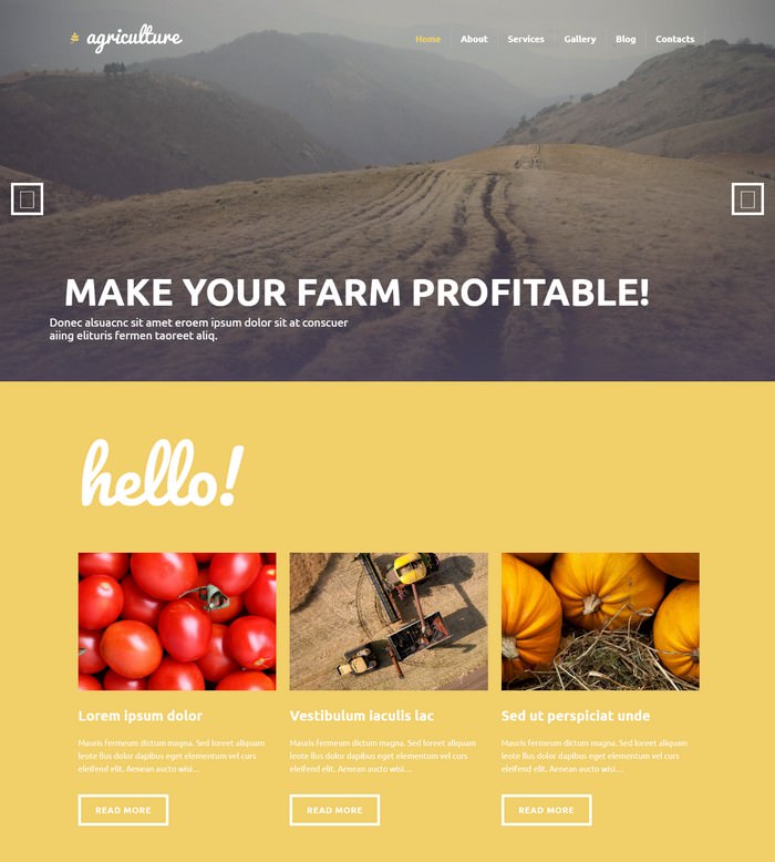 Agriculture - Crop Farming Elementor WordPress Theme