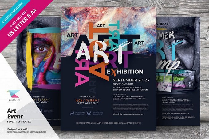 Art Event Contest Flyer 