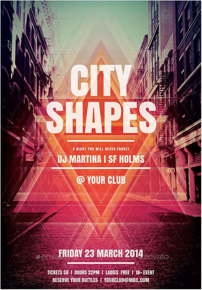 City Shapes Flyer