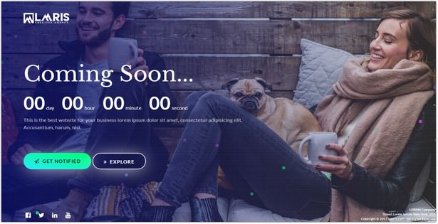 Coming Soon Page Landing Page