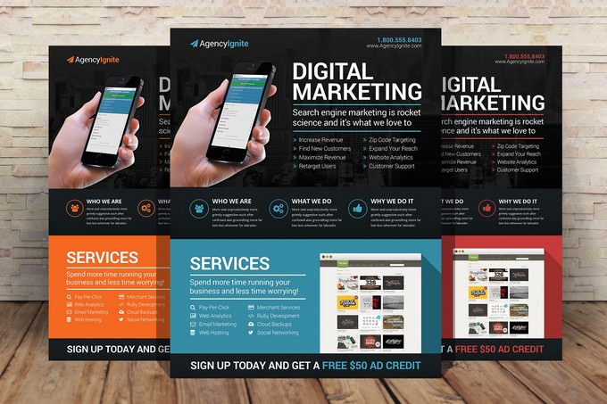 Digital Marketing Flyer