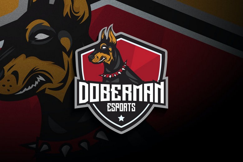 Doberman Esports - Mascot & Esport Logo