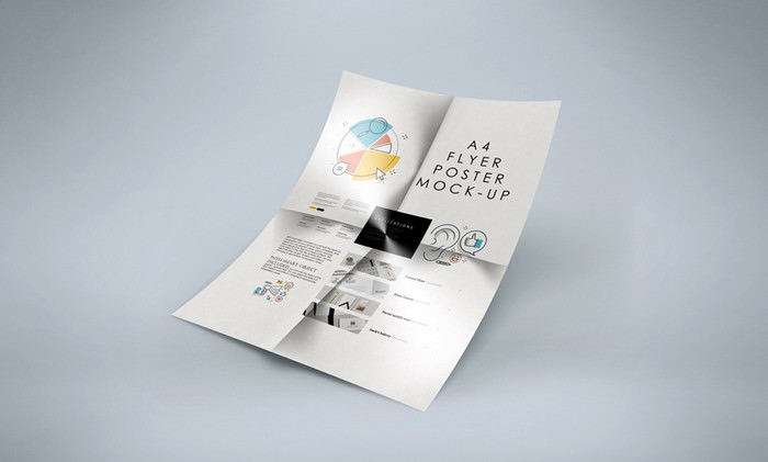 Download 60 Free Flyer And Brochure Mockups Psd Templates Templatefor PSD Mockup Templates