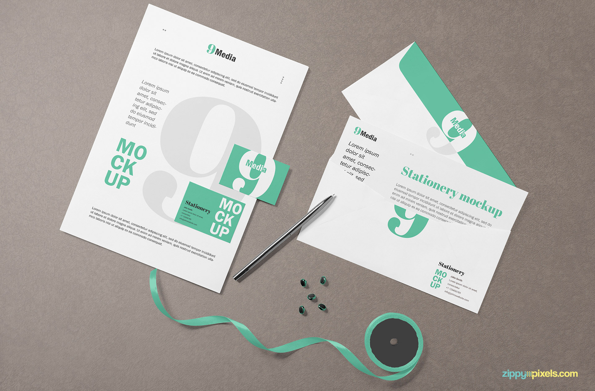 20+ Best Letterhead Mockup PSD Templates & Design - Templatefor