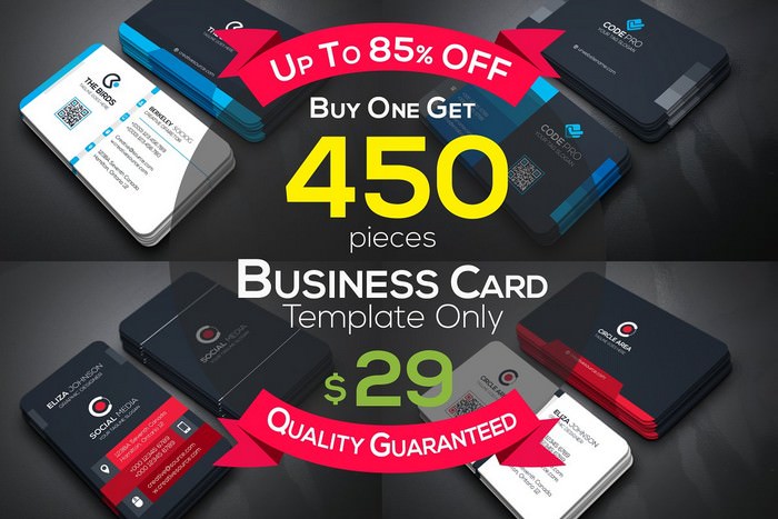 Full & Finel 450 Business Cards
