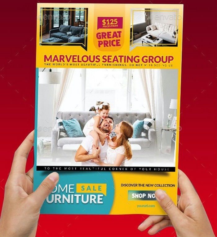Great Price Furniture Flyer PSD