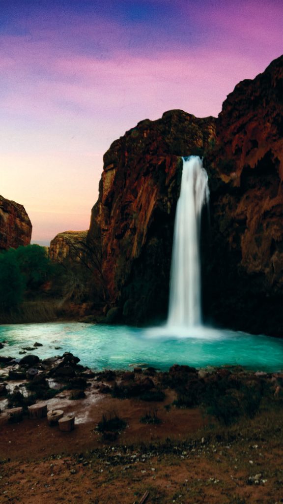 Nature-Waterfall-ios-9-hd-wallpaper-1080x1920