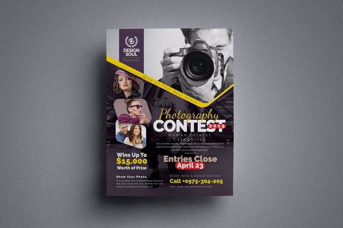 Photo Contest Flyer Template