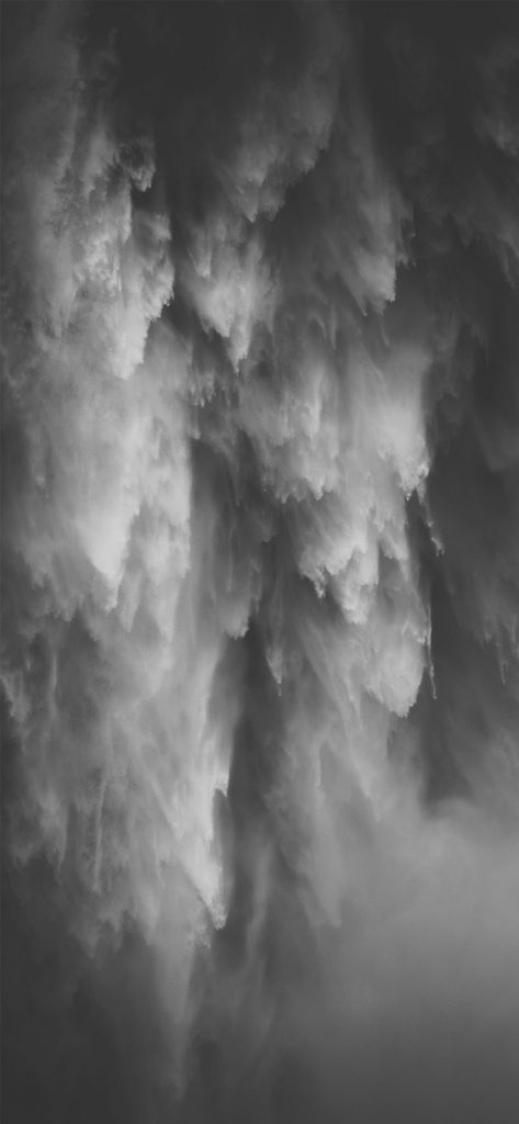 Waterfall Black iPhone Wallpapers-1125x2436