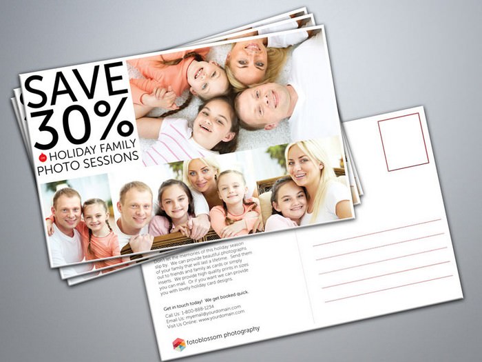 5 Free Postcard Templates for Photographers