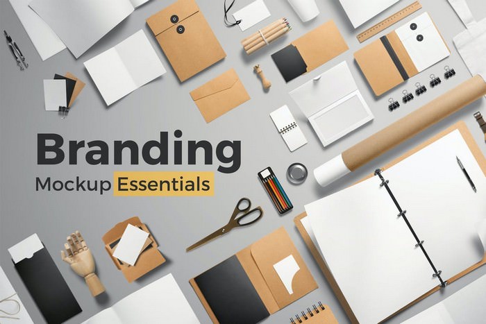 Branding Mockup Essentials Vol. 1