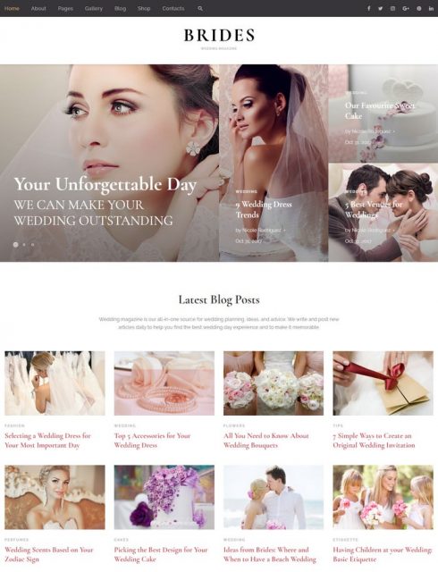 60+ Best Wedding Website Templates Free & Premium 2023 - Templatefor