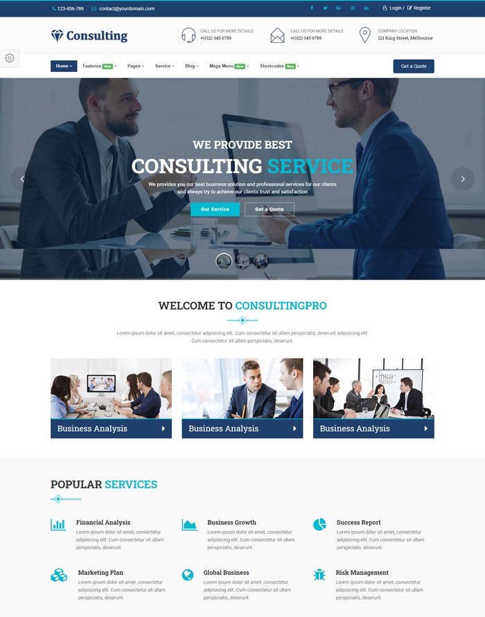 Consulting Finance 