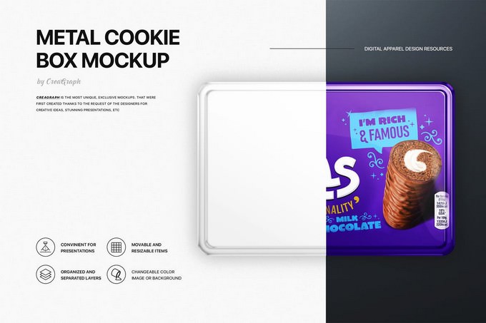 Download 50 Awesome Box Mockup Templates 2021 Templatefor