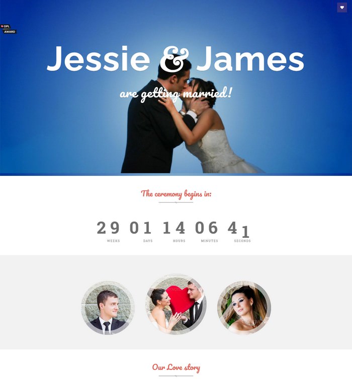 Ever After - Responsive Wedding Invite Template