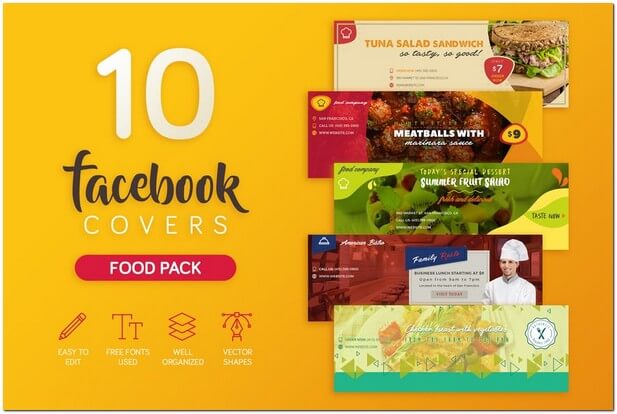Food Facebook Cover