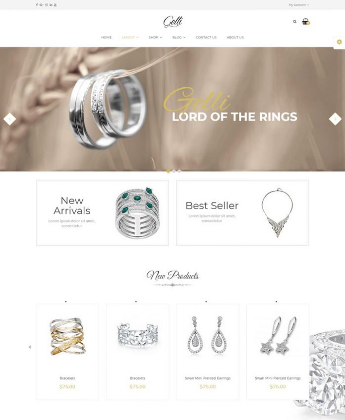 28+ Awesome Jewelry WordPress Themes 2020 - Templatefor