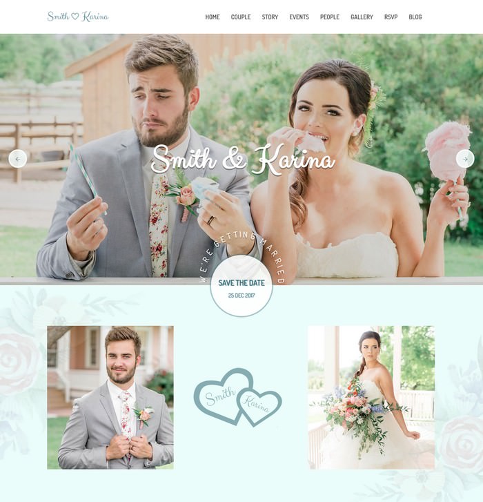 Happy Love - Wedding Responsive HTML5 Template