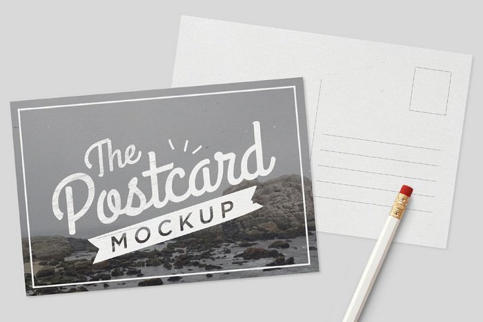MockUp - Postcards