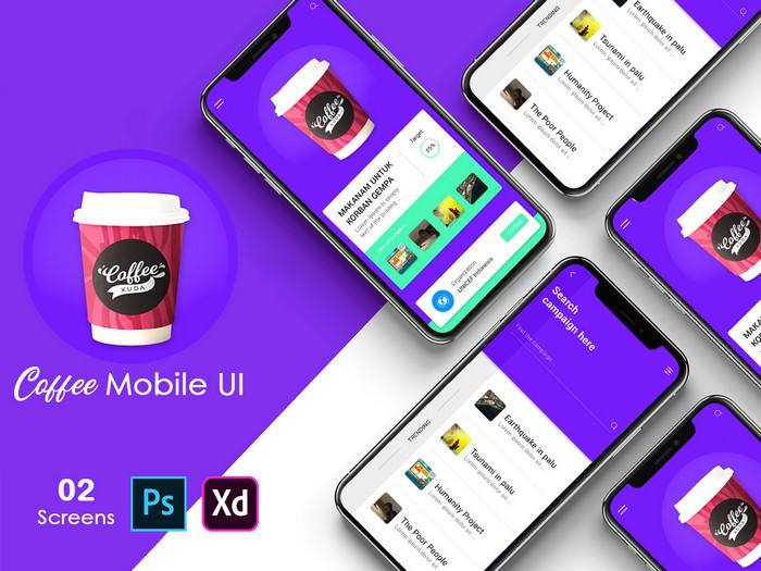 New Trading App UI Kit concept