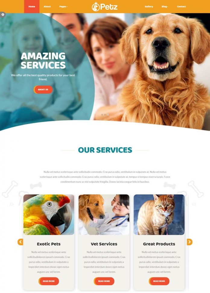 50 Best Animal Pet Website Templates 2024 - Templatefor