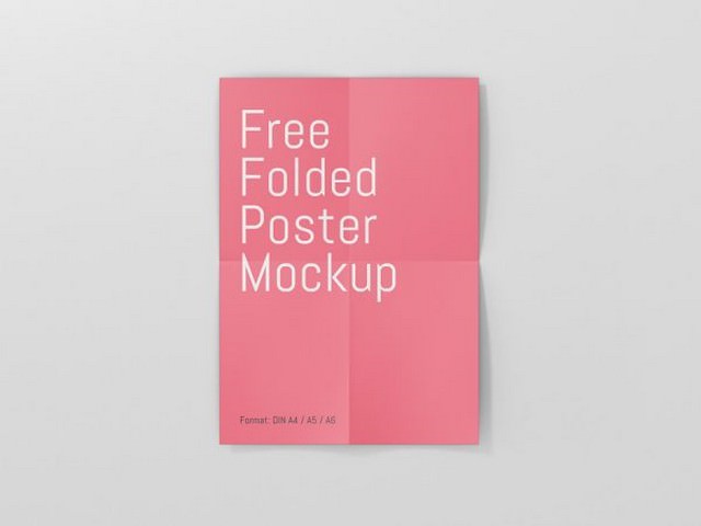 Poster Mockup Free