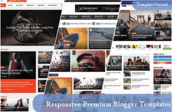 Responsive Premium Blogger Templates